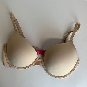 PINK Victoria's Secret Nude Tan Push Up Bra